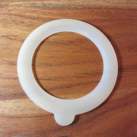 glass storage container angle neck natura italy farm's products (H176) - Picture 14 of 15